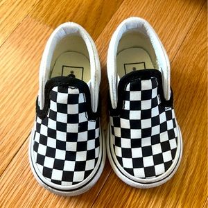 Vans Toddler Checkered size 4